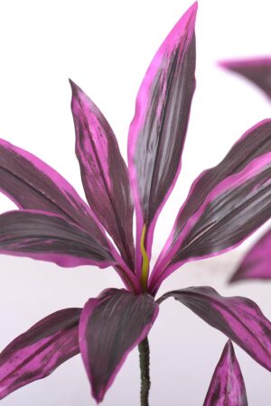 4Ft Dracaena Tree Artificial Plants Indoor Outdoor Decor Cordyline Red Sister House Plants, Hawaiian Fake Plants for Office Living Room Porch Patio Housewarming Gift